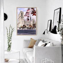 Charger l&#39;image dans la galerie, Notre dame de paris - diamant rond complet - 30x40cm
