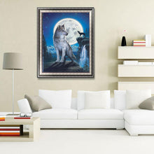 Charger l&#39;image dans la galerie, Animal - diamant rond complet - 30x40cm
