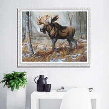 Charger l&#39;image dans la galerie, Animal - diamant rond complet - 30x40cm
