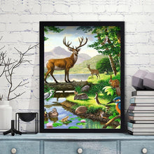 Charger l&#39;image dans la galerie, Animal - diamant rond complet - 30x40cm
