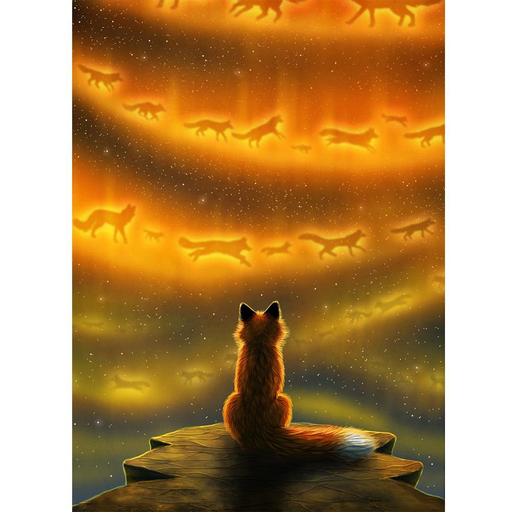 Animal - diamant rond complet - 30x40cm