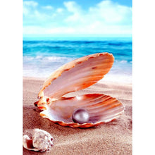 Charger l&#39;image dans la galerie, Paysage - diamant rond complet - 30x40cm
