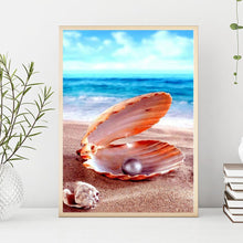 Charger l&#39;image dans la galerie, Paysage - diamant rond complet - 30x40cm
