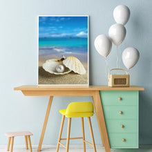 Charger l&#39;image dans la galerie, Paysage - diamant rond complet - 30x40cm
