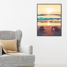 Charger l&#39;image dans la galerie, Paysage - diamant rond complet - 30x40cm
