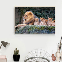 Charger l&#39;image dans la galerie, Tigre animal - diamant rond complet - 30x40cm
