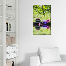 Charger l&#39;image dans la galerie, Fleur - diamant rond complet - 30x48cm
