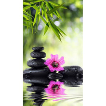 Charger l&#39;image dans la galerie, Fleur - diamant rond complet - 30x48cm
