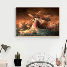 Charger l&#39;image dans la galerie, Mosaïque - diamant rond complet - 40x30cm
