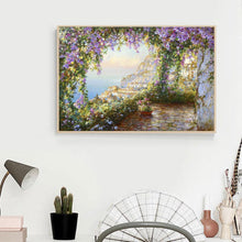 Charger l&#39;image dans la galerie, Mosaïque - diamant rond complet - 40x30cm
