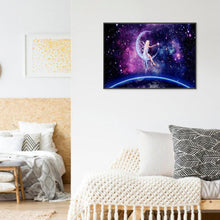 Charger l&#39;image dans la galerie, Mosaïque - diamant rond complet - 40x30cm
