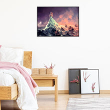 Charger l&#39;image dans la galerie, Mosaïque - diamant rond complet - 40x30cm
