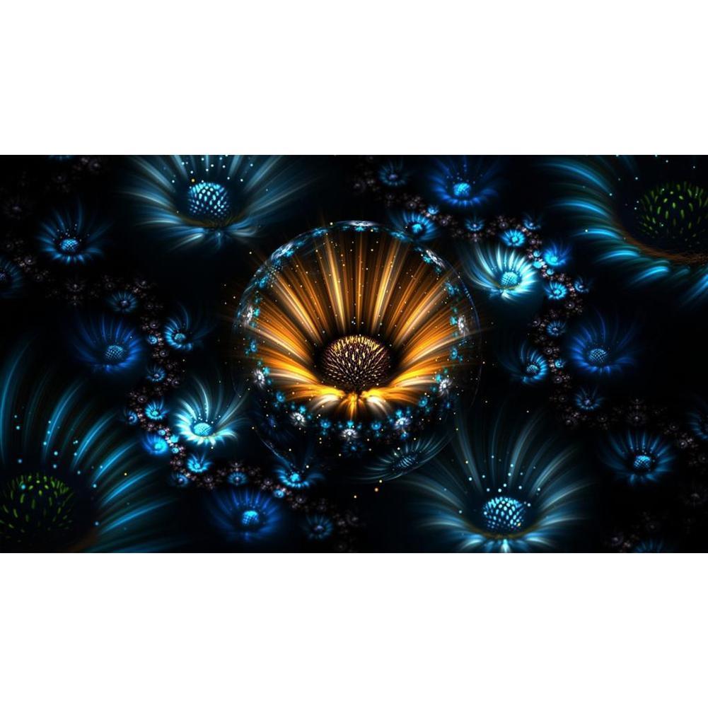 Mosaïque - diamant rond complet - 40x30cm