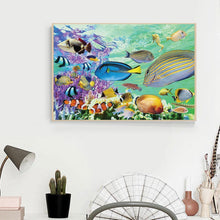 Charger l&#39;image dans la galerie, Animaux - diamant rond complet - 40x30cm
