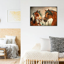 Charger l&#39;image dans la galerie, Animaux - diamant rond complet - 40x30cm
