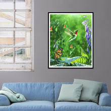 Charger l&#39;image dans la galerie, Animaux - diamant rond complet - 40x30cm
