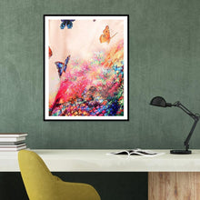 Charger l&#39;image dans la galerie, Animaux - diamant rond complet - 40x30cm
