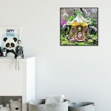 Charger l&#39;image dans la galerie, Maison d’arbre - diamant rond complet - 30x30cm
