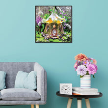 Charger l&#39;image dans la galerie, Maison d’arbre - diamant rond complet - 30x30cm
