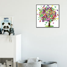 Charger l&#39;image dans la galerie, Arbre - diamant rond complet - 30x30cm
