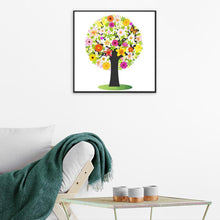 Charger l&#39;image dans la galerie, Arbre - diamant rond complet - 30x30cm
