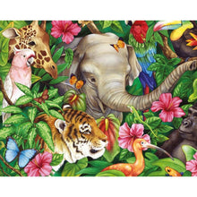 Charger l&#39;image dans la galerie, Animal - diamant rond complet - 40x30cm
