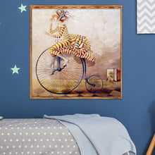 Charger l&#39;image dans la galerie, Caractère - diamant rond complet - 30x30cm
