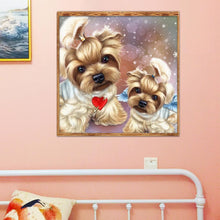 Charger l&#39;image dans la galerie, Animal - diamant rond complet - 30x30cm
