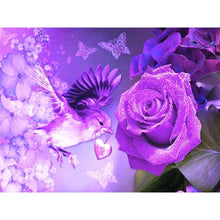 Charger l&#39;image dans la galerie, Cadeaux - diamant rond complet - 40x30cm
