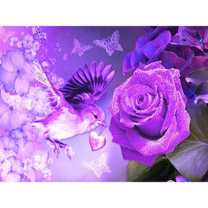 Cadeaux - diamant rond complet - 40x30cm