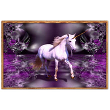 Charger l&#39;image dans la galerie, Cadeaux - diamant rond complet - 40x30cm

