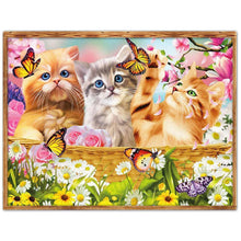 Charger l&#39;image dans la galerie, Animal - diamant rond complet - 40x30cm
