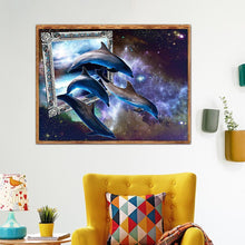 Charger l&#39;image dans la galerie, Animal - diamant rond complet - 40x30cm
