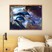 Charger l&#39;image dans la galerie, Animal - diamant rond complet - 40x30cm
