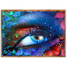 Charger l&#39;image dans la galerie, Caractère - diamant rond complet - 40x30cm
