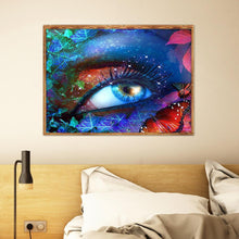 Charger l&#39;image dans la galerie, Caractère - diamant rond complet - 40x30cm
