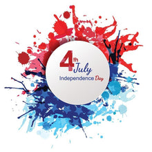 Charger l&#39;image dans la galerie, Jour de l’Indépendance - diamant rond complet - 30x30cm
