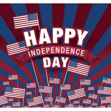 Charger l&#39;image dans la galerie, Jour de l’Indépendance - diamant rond complet - 30x30cm
