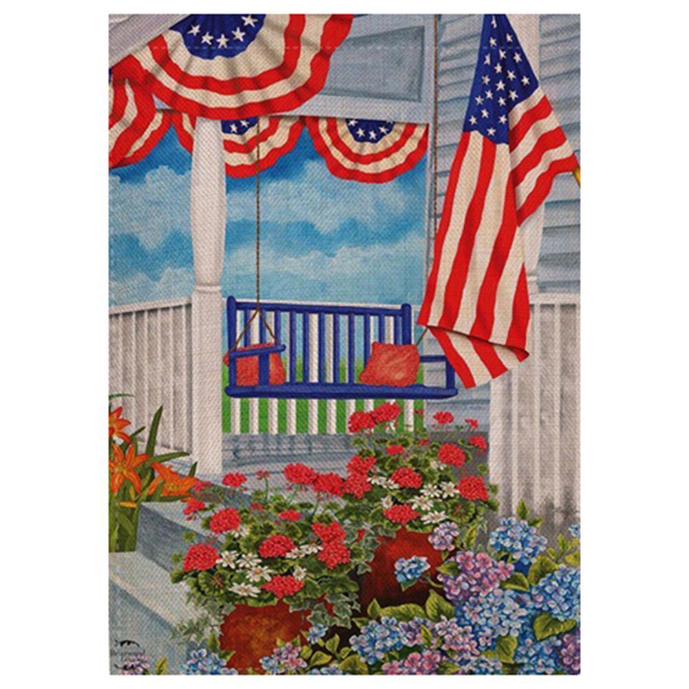 Jour de l’Indépendance - diamant rond complet - 30x40cm