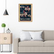 Charger l&#39;image dans la galerie, Jour de l’Indépendance - diamant rond complet - 30x40cm
