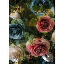 Charger l&#39;image dans la galerie, Fleur - diamant rond complet - 40x30cm
