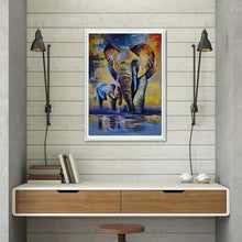 Charger l&#39;image dans la galerie, Animaux - diamant rond complet - 30x40cm
