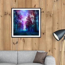 Charger l&#39;image dans la galerie, Paysage - diamant rond complet - 30x30cm
