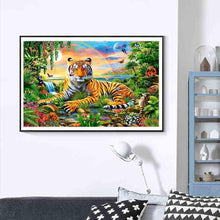 Charger l&#39;image dans la galerie, Animaux mignons - diamant rond complet - 40x30cm
