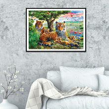 Charger l&#39;image dans la galerie, Animaux mignons - diamant rond complet - 40x30cm
