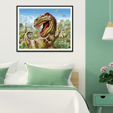 Charger l&#39;image dans la galerie, Animaux - diamant rond complet - 40x30cm
