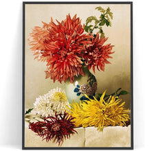 Charger l&#39;image dans la galerie, Fleur - diamant rond complet - 40x30cm
