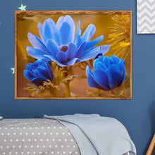 Charger l&#39;image dans la galerie, Fleur - diamant rond complet - 40x30cm
