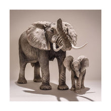 Charger l&#39;image dans la galerie, Éléphant - peinture en diamant complet - 30x30cm
