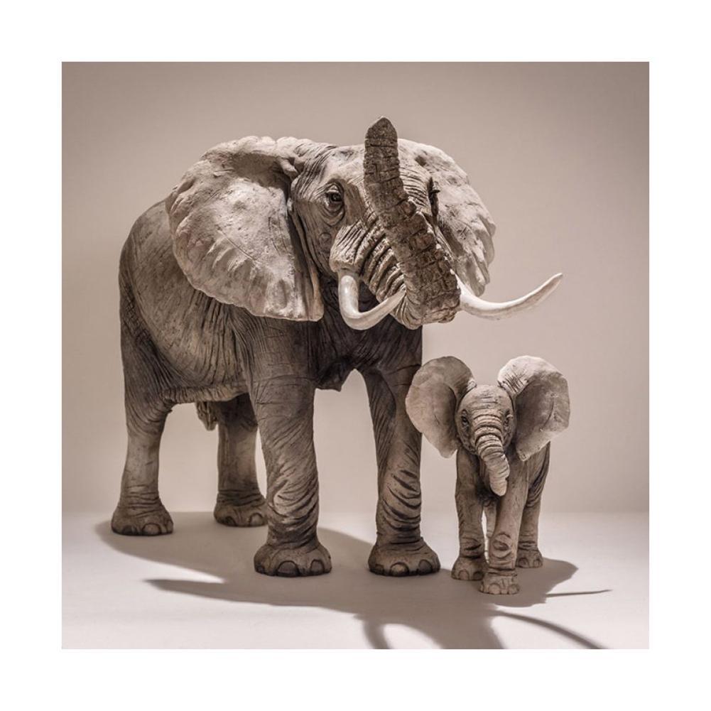 Éléphant - peinture en diamant complet - 30x30cm